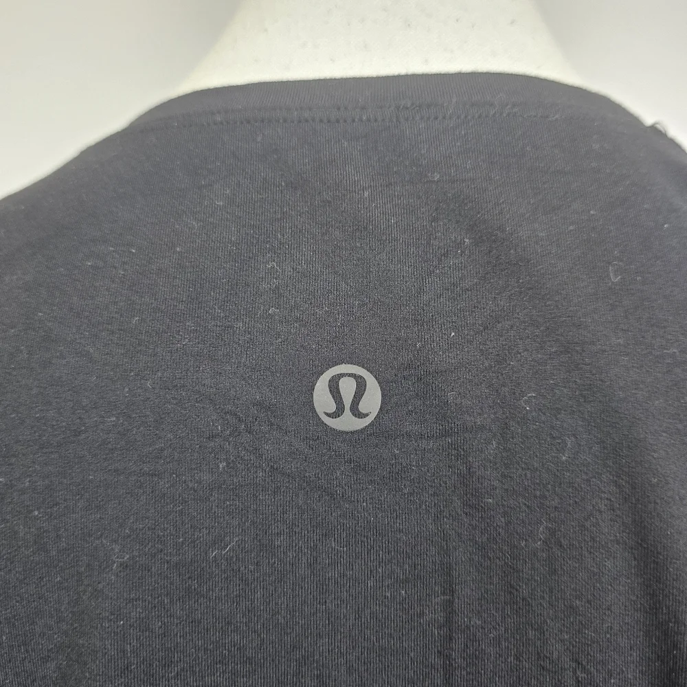 Lululemon Athletica Ease Of Mind Black Long Sleeve Shirt | Mixed Media - Picture 5 of 5